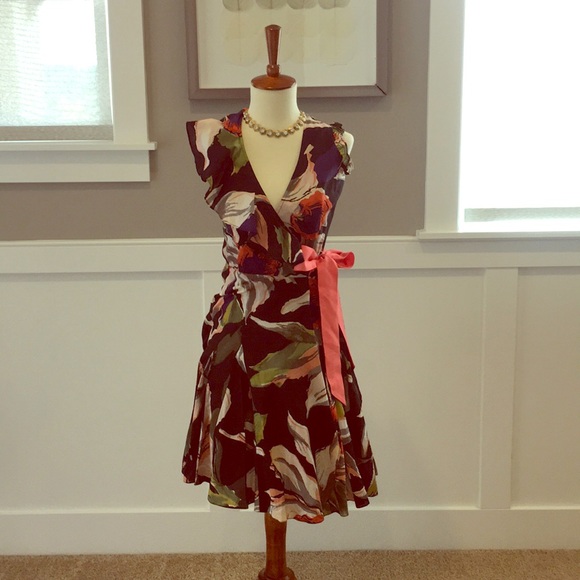 Ted Baker Dresses & Skirts - Ted Baker Floral Wrap Dress